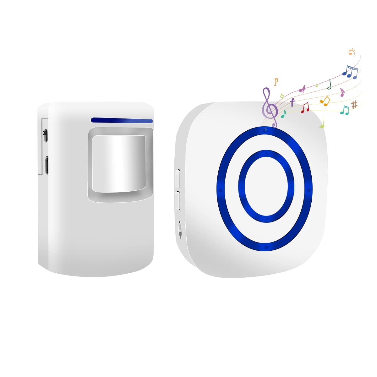Supvox Door Bell for Home Electrical Motion Sensor Wireless Door Bell 70M Long Range for Store Used Ding Dong Bell with Catching Eye Flash Light Smart Door Bells 38 Ringtones and 3 Level Volume Supvox Door Bell for Home Electrical Motion Sensor Wireless Door Bell 70M Long Range for Store Used Ding Dong Bell with Catching Eye Flash Light Smart Door Bells 38 Ringtones and 3 Level Volume